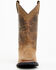 Image #4 - Laredo Women's Wenda Western Boots - Broad Square Toe, Tan, hi-res