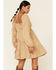 Image #4 - HYFVE Women's Khaki Tiered Mini Dress, , hi-res