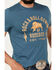 Image #3 - Rock & Roll Denim Men's Bull Logo Short Sleeve Graphic T-Shirt, Teal, hi-res