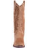 Image #4 - Old Gringo Women's Mayra Bone Hair On Laser Stitch Western Boots - Snip Toe, Beige/khaki, hi-res