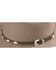 Image #1 - Concho Embellished Leather Hat Band, Brown, hi-res