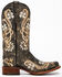 Image #2 - Circle G Women's Honey Cowhide Western Boots - Square Toe, Honey, hi-res