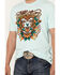 Image #4 - Affliction Men's Nightstalk Short Sleeve Graphic T-Shirt, , hi-res