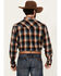 Image #4 - Cody James Men's Santa Cruz Plaid Print Long Sleeve Snap Flannel Shirt - Big, Brown, hi-res