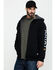 Image #3 - Ariat Men's Rebar All-Weather Full Zip Work Hooded Sweatshirt - Big & Tall, Black, hi-res