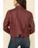Image #5 - Liberty Wear Women's Burgundy Fringe Sheep Napa Jacket , , hi-res