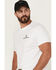 Image #3 - Smith & Wesson Men's Freedom Bull Skull Short Sleeve Graphic T-Shirt, White, hi-res