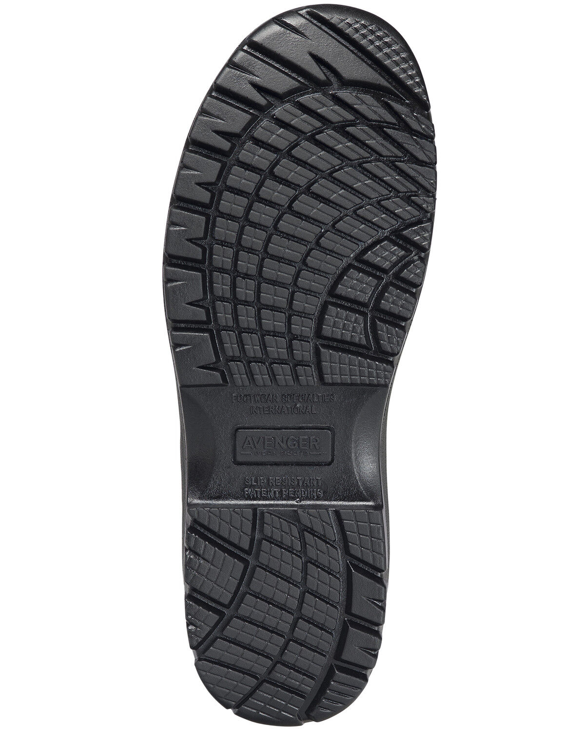 Image #7 - Avenger Men's Foreman Pull On Work Boots - Composite Toe, Black, hi-res