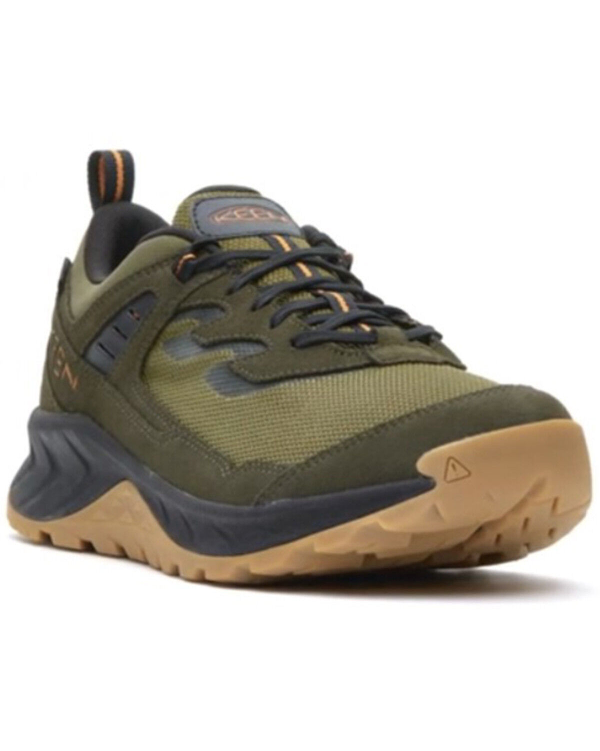 Image #1 - Keen Men's Hightrail Waterproof Hiking Shoes - Soft Toe, Moss Green, hi-res