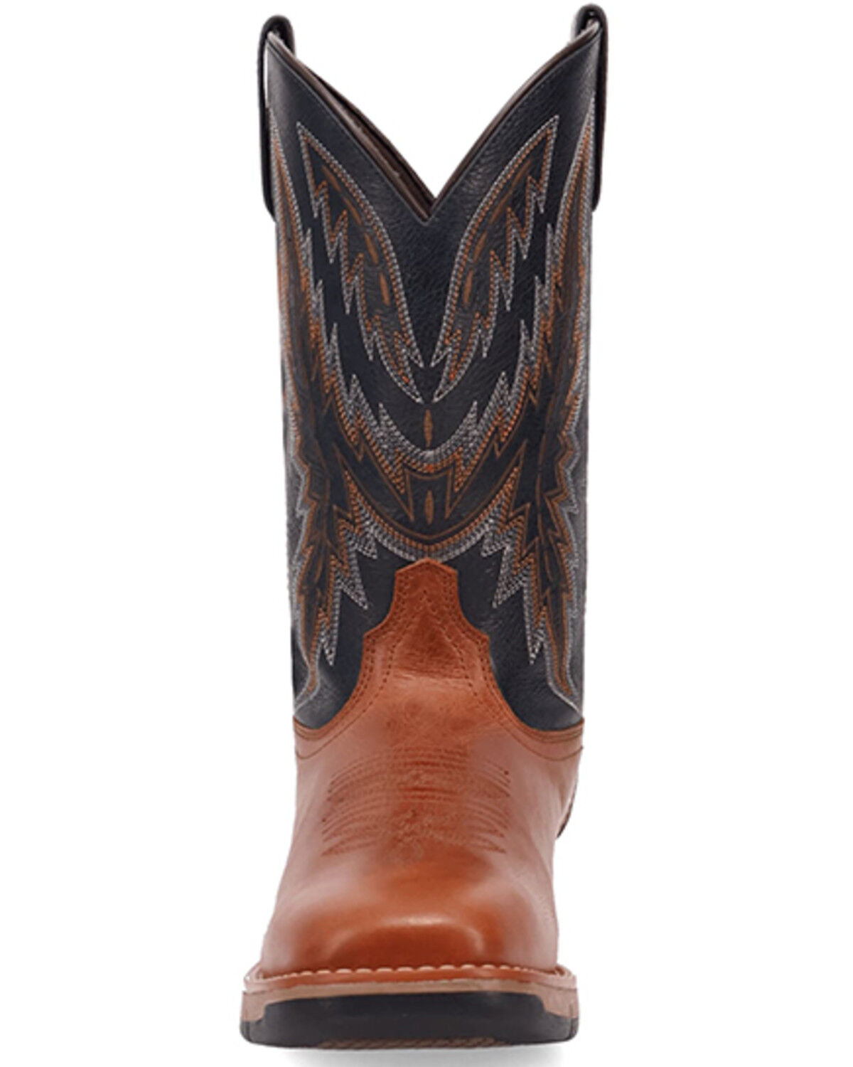 Image #4 - Laredo Men's Tri-Tech Vapor Performance Western Boots - Broad Square Toe, Cognac, hi-res
