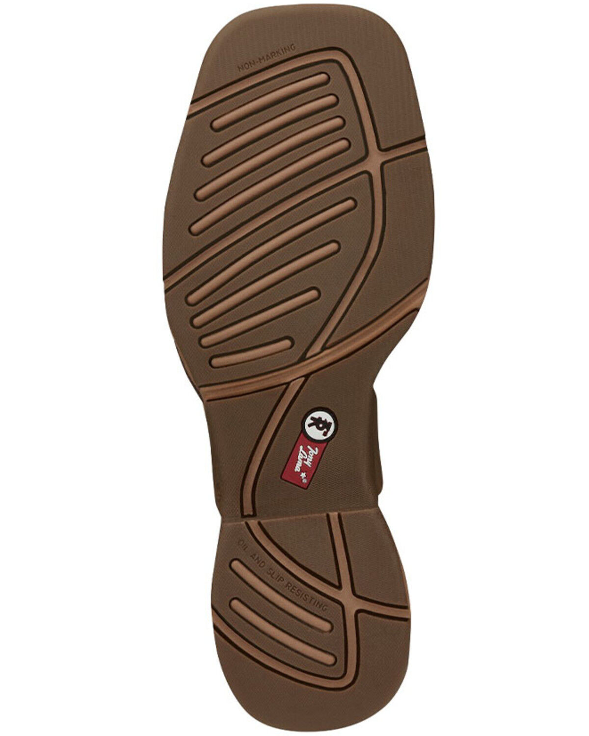 Image #7 - Tony Lama Men's Bartlett Light Tan Western Boots - Broad Square Toe, Brown, hi-res