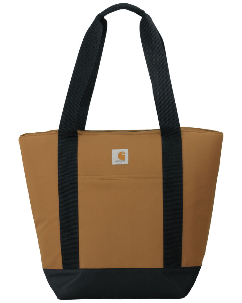 Carhartt Men's Insulated Backpack Tote, Brown, hi-res