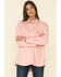 Wrangler Women's Lightweight Flame Resistant Pink Long Sleeve Shirt, Pink, hi-res