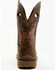 Image #5 - Double H Men's Alridge Western Boots - Broad Square Toe, Brown, hi-res