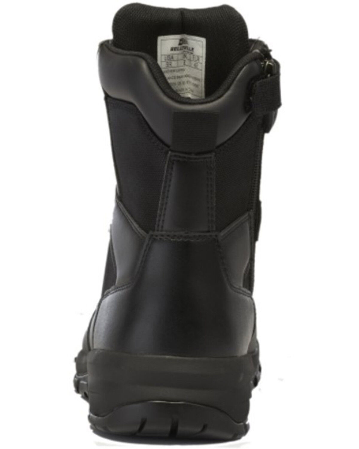 Image #5 - Belleville Men's 8" Spear Point Waterproof Side-Sip Tactical Boots - Composite Toe, Black, hi-res