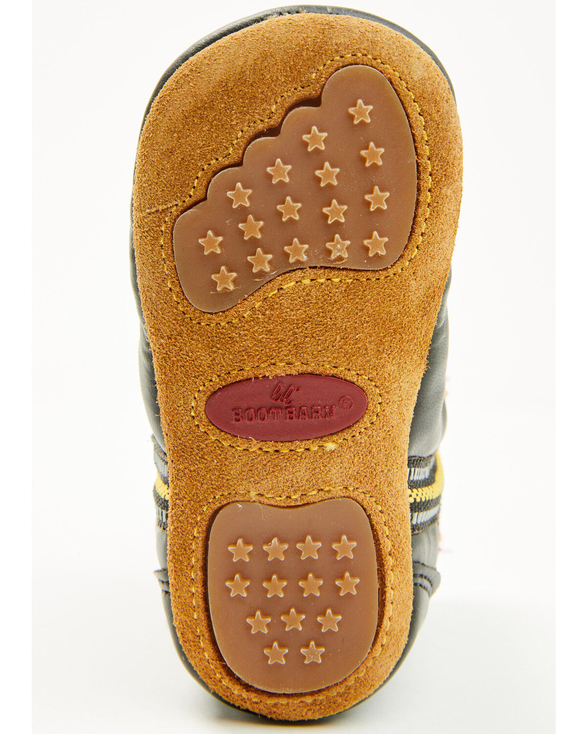 Image #6 - Boot Barn Infant Boys' Blazin Poppet Boots - Round Toe, Black/brown, hi-res
