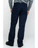 Image #2 - Ariat Men's FR M4 Duralight Ripstop Work Pants, Navy, hi-res