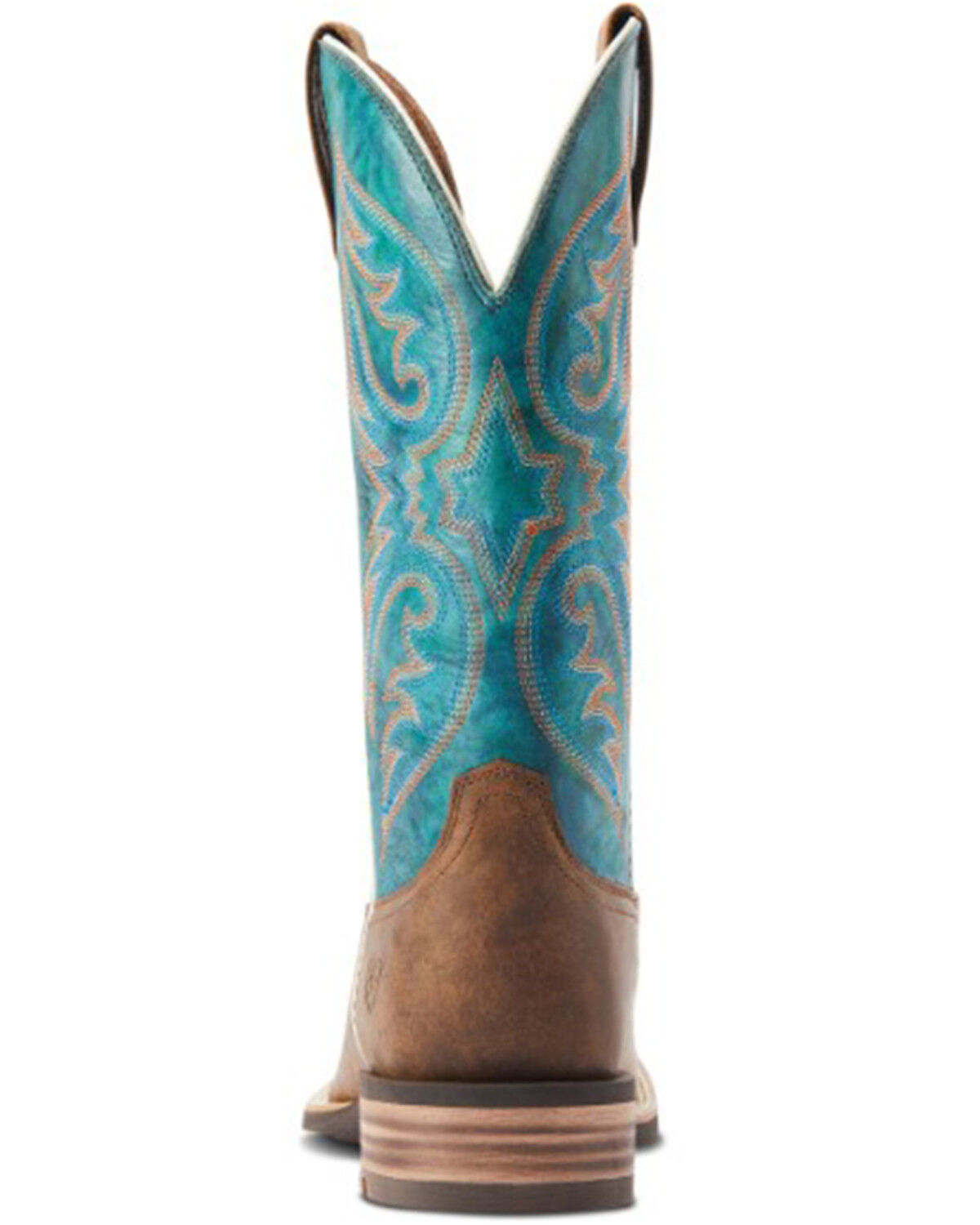Image #3 - Ariat Men's Ricochet Western Performance Boots - Broad Square Toe, Brown, hi-res