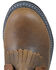 Smoky Mountain Boys' Panther Lace-Up Leather Boots - Round Toe, Brown, hi-res