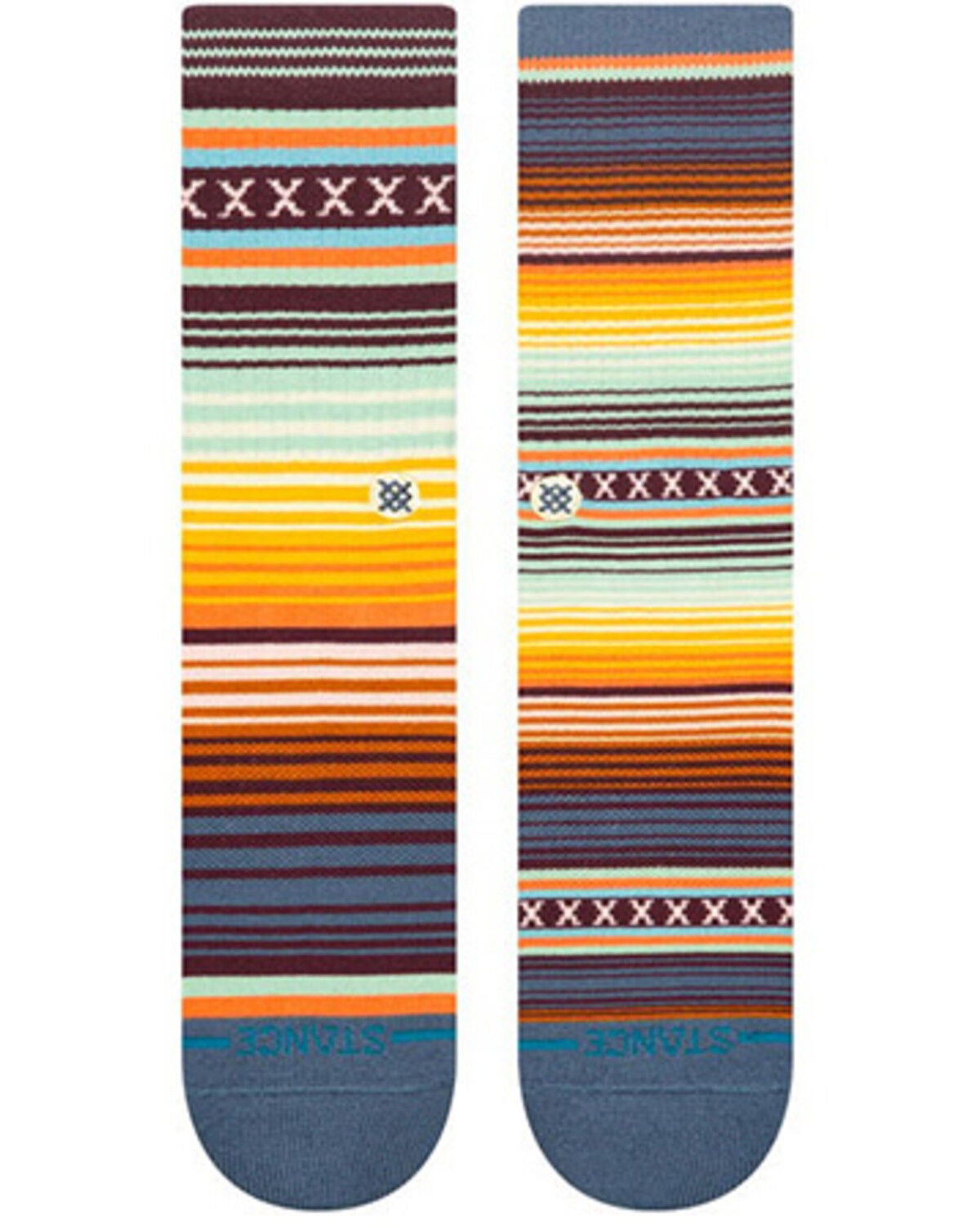 Image #2 - Stance Men's Curren Crew Socks, Multi, hi-res