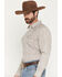 Image #2 - Gibson Trading Co Men's Mind Trap Paisley Print Long Sleeve Snap Western Shirt, Ivory, hi-res