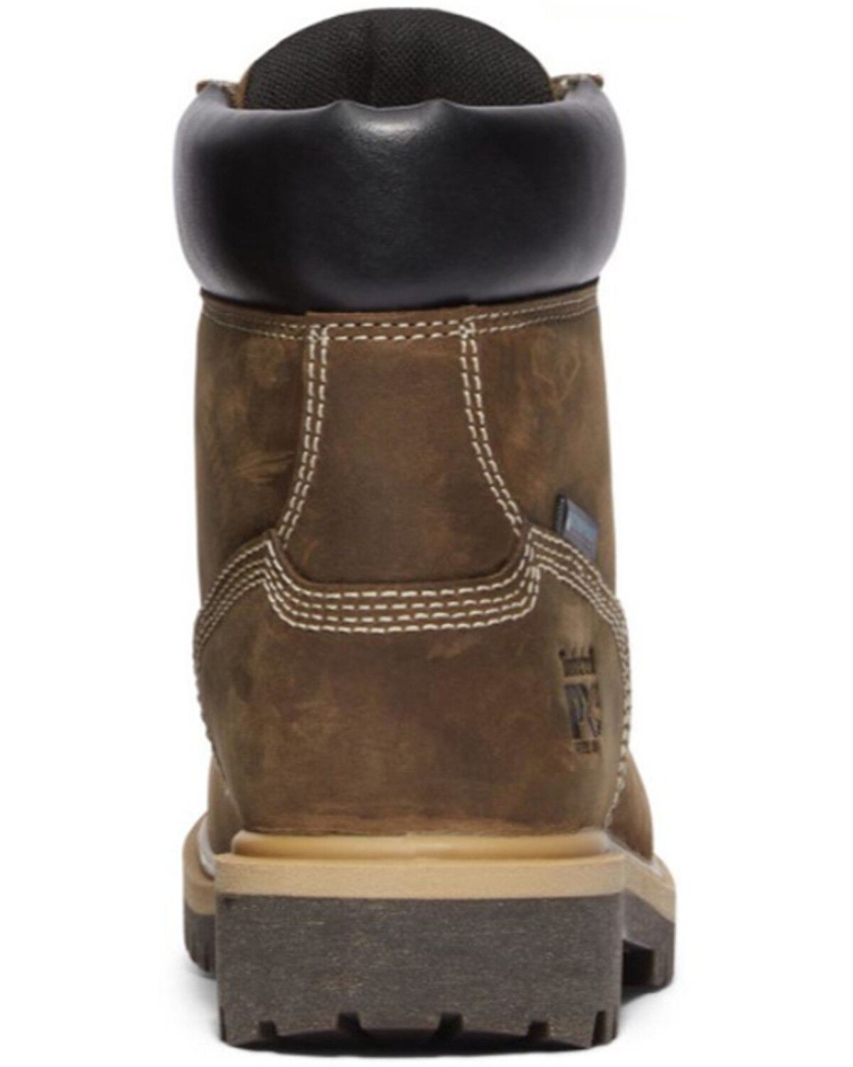 Image #4 - Timberland PRO Women's 6" Direct Attach Waterproof Work Boots - Steel Toe, Brown, hi-res