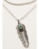 Image #2 - Shyanne Women's Mystic Summer Feather Pendant Jewelry Set, Silver, hi-res