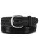 Tony Lama Men's Hidalgo Hornback Western Belt, Black, hi-res