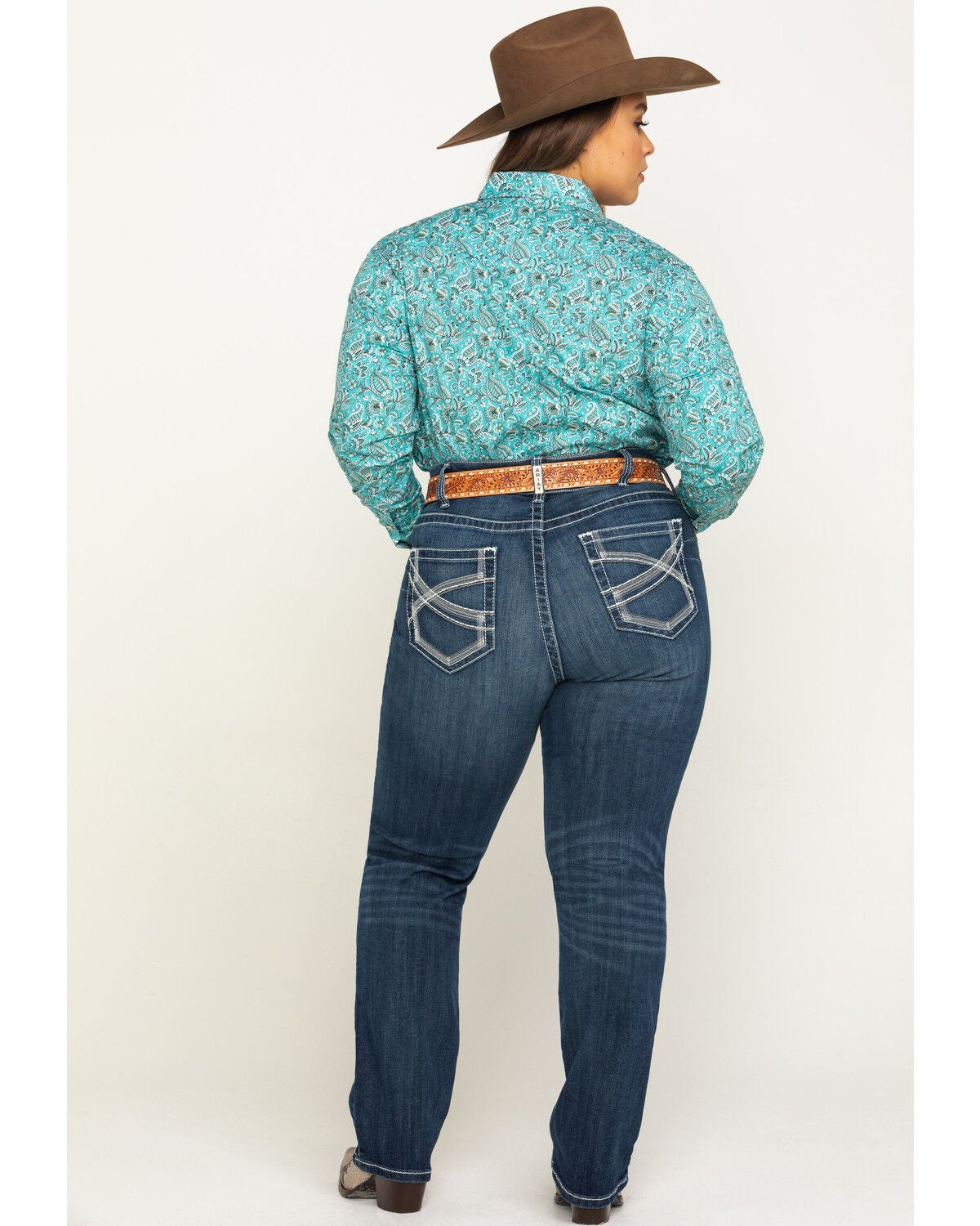 ariat turquoise jeans