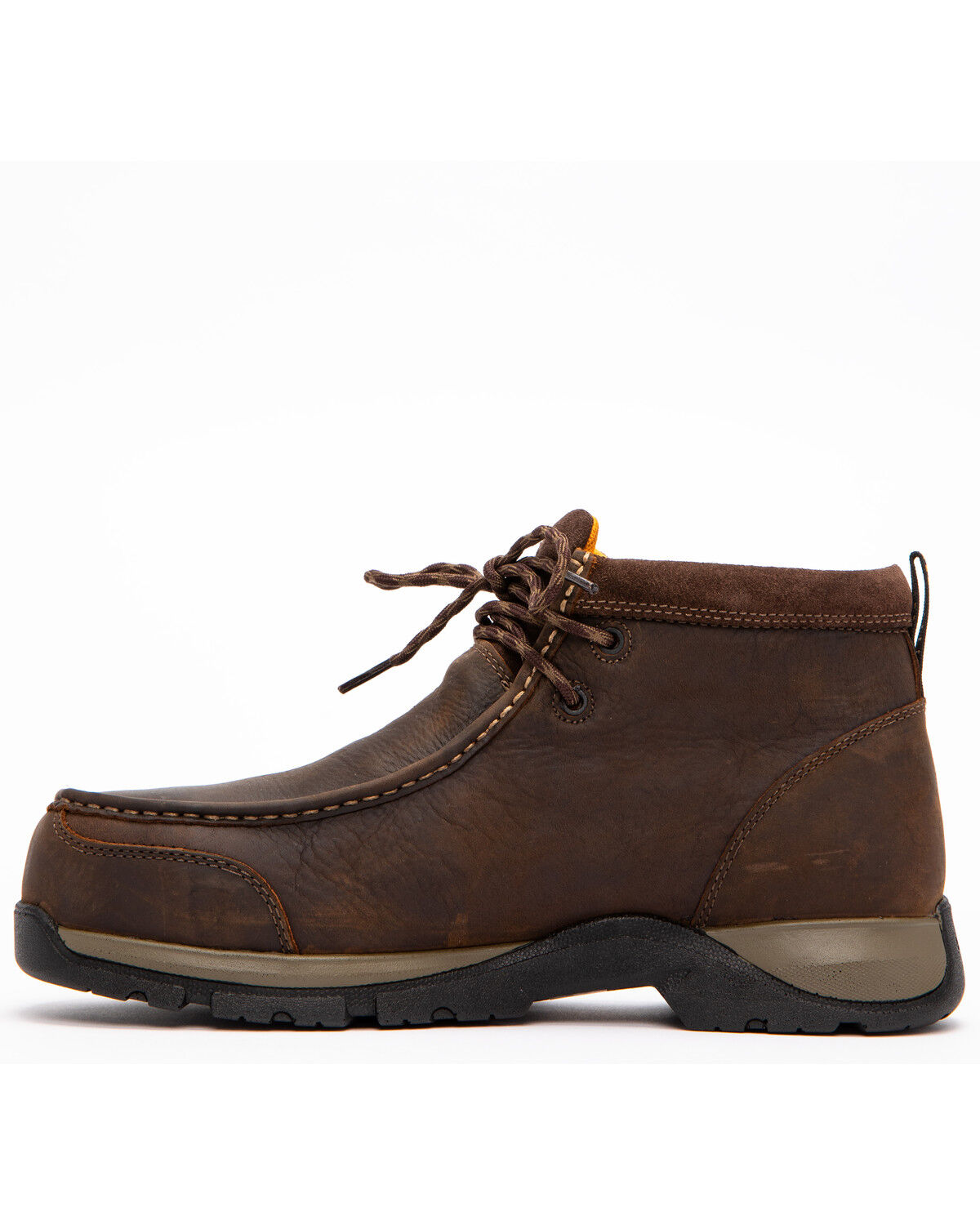 Image #3 - Ariat Men's Waterproof Edge LTE Moc Boots - Composite Toe, Dark Brown, hi-res