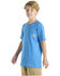 Image #1 - Carhartt Boys' Solid Short Sleeve Pocket T-Shirt, Blue, hi-res