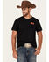 Image #1 - Riot Society Men's Boot Barn Exclusive Native Buffalo Short Sleeve Graphic T-Shirt, Black, hi-res