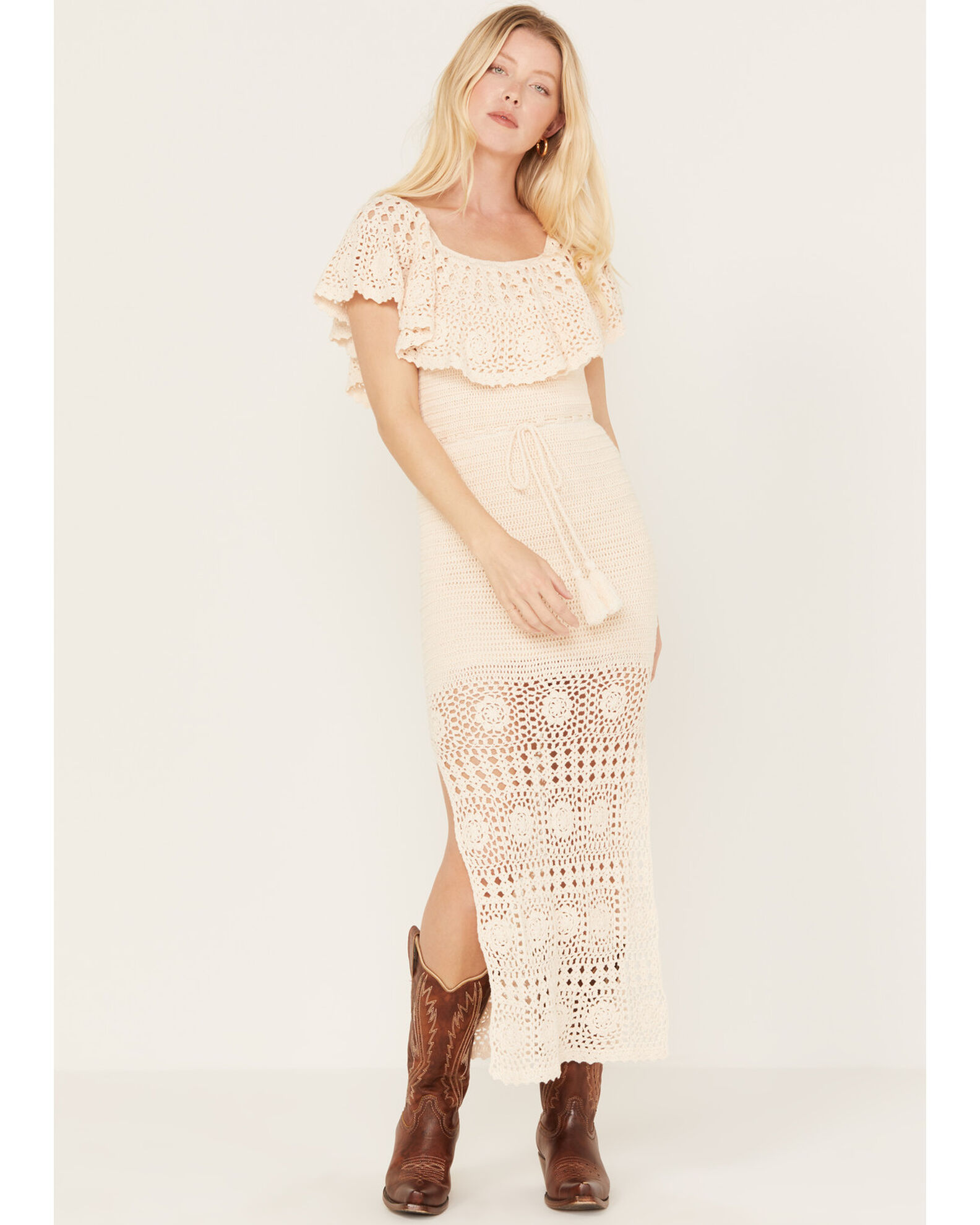 Spell crochet dress on sale