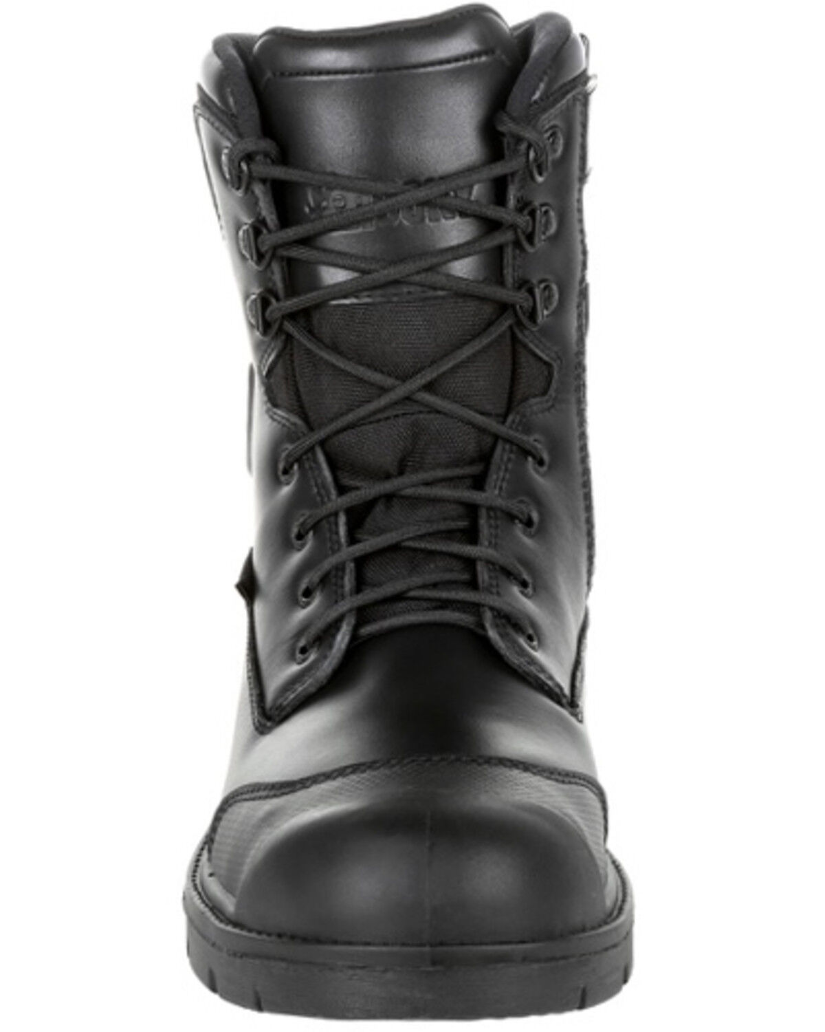black rocky work boots