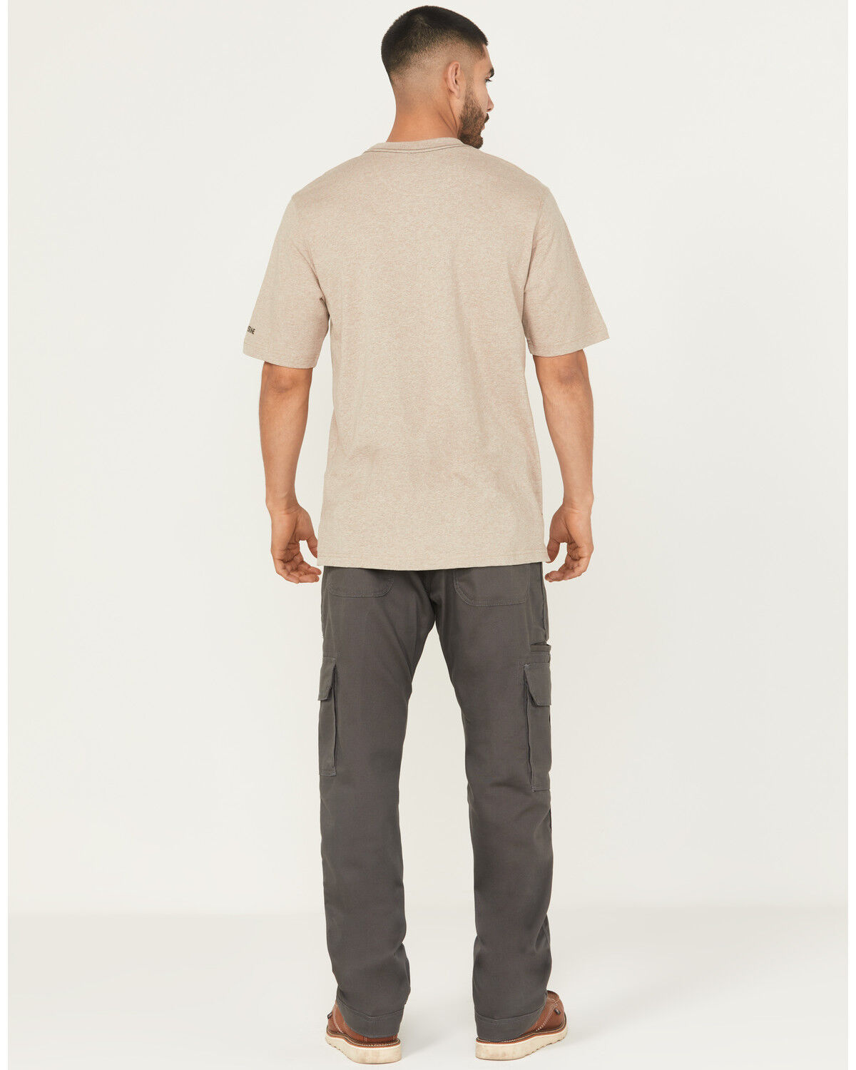 Image #3 - Dickies Men's Durastretch Ranger Duck Canvas Cargo Work Pants, Slate, hi-res