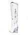 Image #3 - Azalea Wang Women's Upbeat Rhinestone Western Boots - Snip Toe, White, hi-res