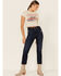 Levi's Women's 501 Authentic Cropped Jeans, Blue, hi-res