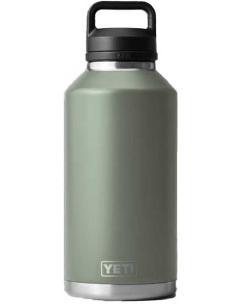Image #1 - Yeti Rambler® 64oz Water Bottle with Chug Cap , Green, hi-res