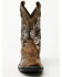 Image #4 - Cody James Boys' Tucker Western Boots - Broad Square Toe, Brown, hi-res