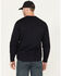 Image #4 - Hawx Men's FR Long Sleeve Pocket Henley, Navy, hi-res