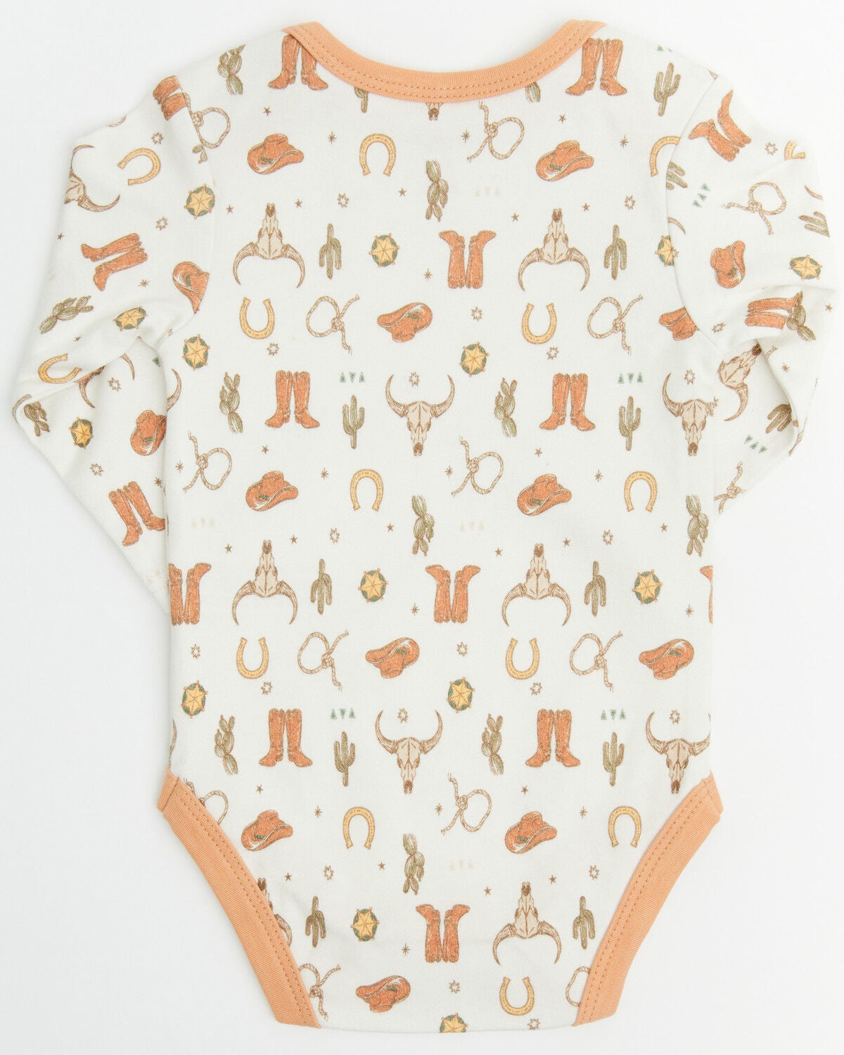 Image #5 - Wrangler Infant Boys' New Sheriff Onesie Set - 3 Piece, Multi, hi-res