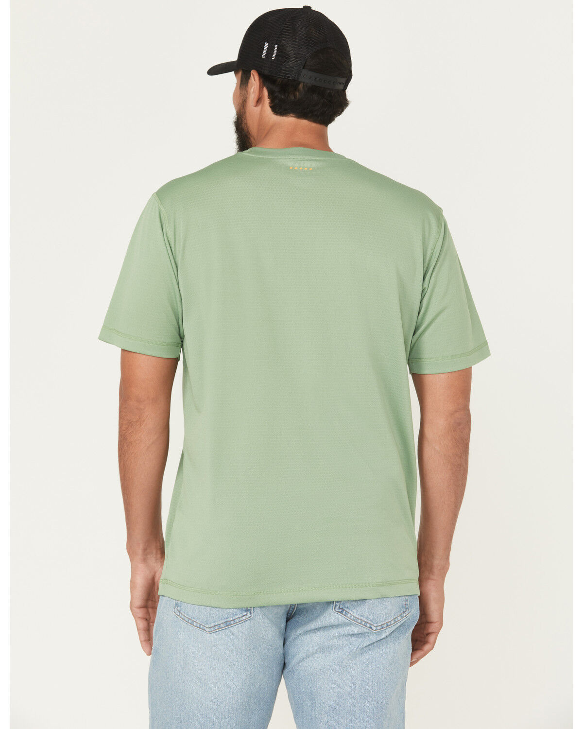 Image #4 - Ariat Men's Rebar Heat Fighter Short Sleeve Pocket Work Shirt - Big, Green, hi-res