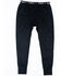 Image #2 - Hawx Men's Mid-Weight Base Layer Thermal Work Pants, Black, hi-res