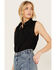 Image #2 - Wrangler Retro Women's Sleeveless Shirt, Black, hi-res