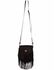 Image #1 - Scully Women's Fringe Crossbody Bag, Black, hi-res