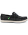 Image #2 - Twisted X Men's Boat Shoes - Moc Toe, Black, hi-res