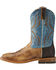 Image #2 - Ariat Men's Arena Rebound Western Performance Boots - Broad Square Toe, Tan, hi-res