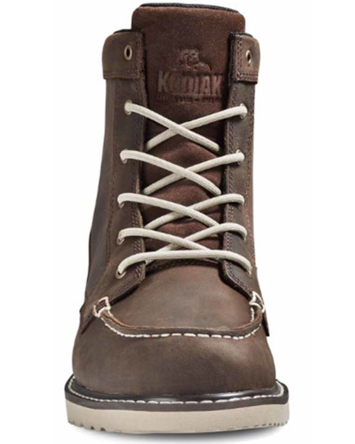 Image #4 - Kodiak Women's 6" Whitton Work Boots - Soft Toe, Dark Brown, hi-res