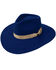 Image #1 - Charlie 1 Horse Women's Highway Wool Western Fashion Hat, Navy, hi-res