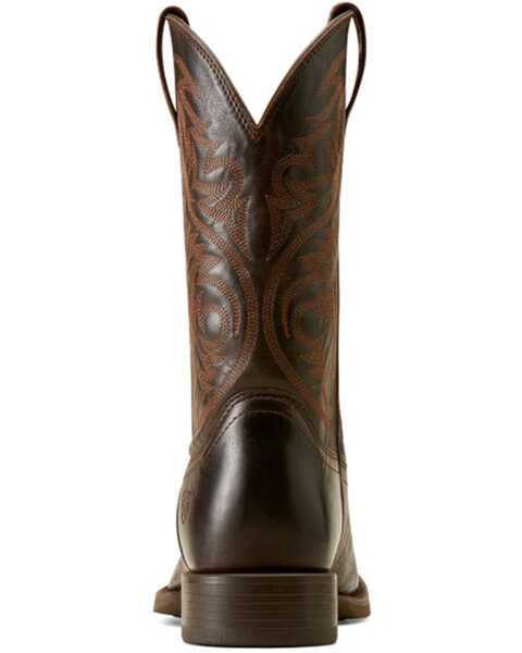 Image #3 - Ariat Men's Sport Herdsman Western Boots - Square Toe , Brown, hi-res